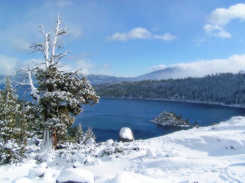 Lake Tahoe in Winter - Deborah King's special place