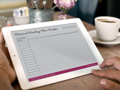 Personal Healing Plan Habit Tracker